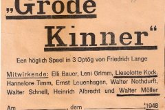  1947/1948 - Grode Kinner