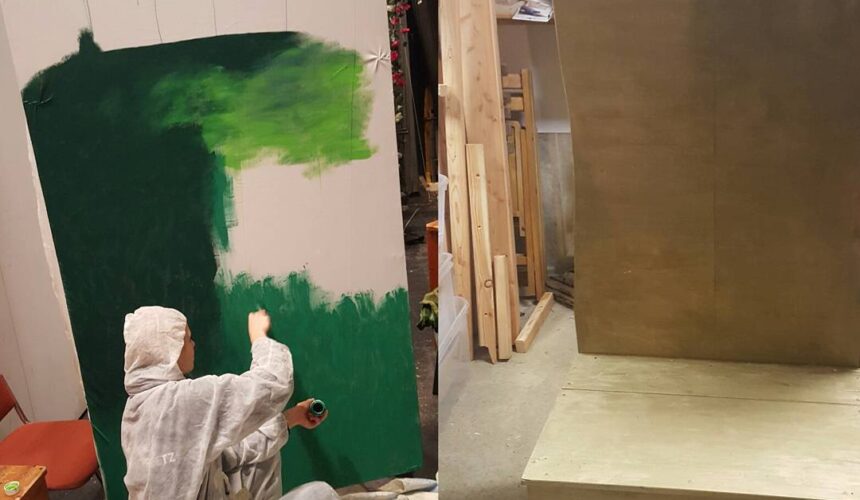 638867252_18551503870014015_7657426203306202594_n Das Weihnachtsmärchen Team arbeitet fleißig an den Kulissen.Um die Königsstühle fertig zu stellen, wurden wir zu Klaus Mende in die Holzwerkstatt eingeladen! Wir hatten eine Menge Spaß! www.baus-mit-klaus.de #niederdeutschebühnepreetz #holziholziholz #spaß #theater #weihnachtsmärchen #bühnenbau #froschkönig