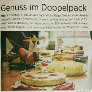 NB Preetz- mehr als nur Theater #Kuchen #niederdeutschebühnepreetz #eenjoghurtförtwee #torte #catering #lecker #immerwiedersonntags