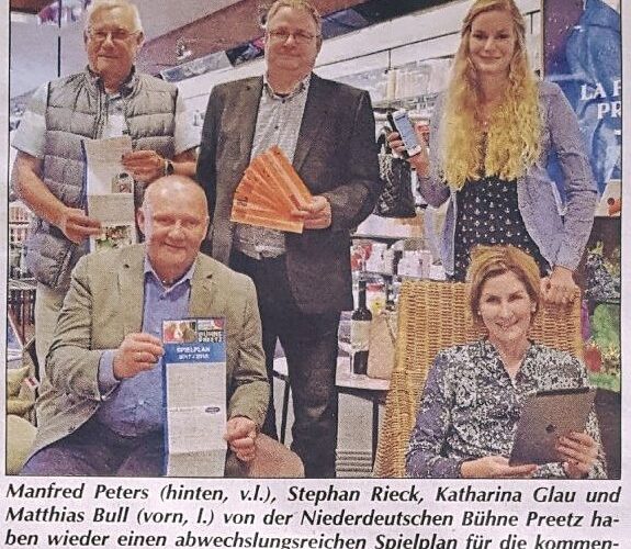 Der Spielplan für die Spielzeit 2017 / 2018 ist fertig #losgehts #theater #niederdeutschebühnepreetz #weihnachtsmärchen2017 #sexnachstünnenplan #eenhartutschokolaad #mitooogen #plattdeutsch #kultur #schauspiel #vorfreude