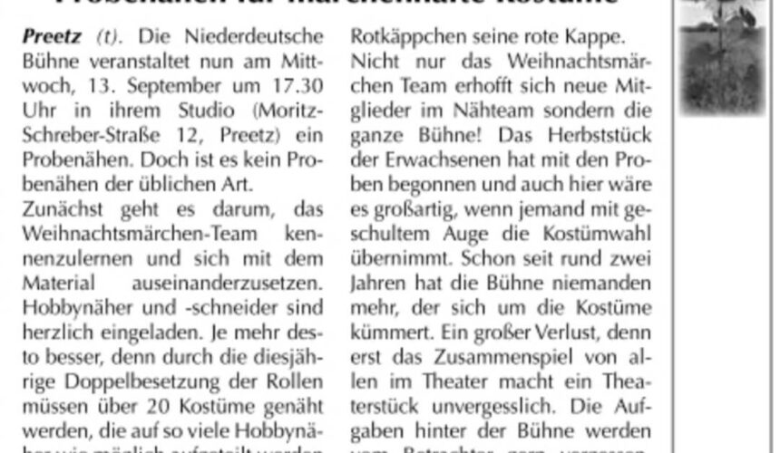 Die Proben haben begonnen #leidenschaftpur #weihnachtsmärchen2017 #wirsuchenhobbyschneider #andierüschen #kommtallevorbei