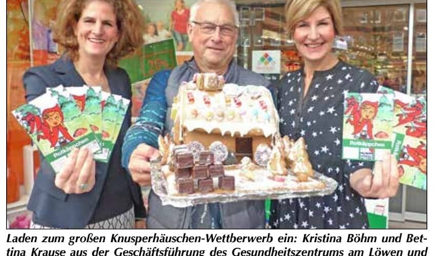 Hurra  Auch in diesem Jahr findet der Lebkuchenhauswettbewerb vom Gesundheutszentrum am Löwen und der Niederdeutschen Bühne Preetz statt. Eine tolle Aktion bei der jeder mitmachen sollte! Wir freuen uns auf eure Ideen 🌲 #niederdeutschebühnepreetz #Rotkäppchen #weihnachtsmärchen2017 #vorfreude #versüßt #mitmachen #gewinnen