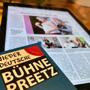 Heute gibt es in den Kieler Nachrichten einen sehr schönen Artikel von Silke Rönnau zum Bühnenjubiläum von Manfred Struhs und über die vielen Erlebnisse in unserem Verein.#Zeitung #Jubiläum #GrundzumFeiern #Freude #Niederdeutschebühne #Preetz